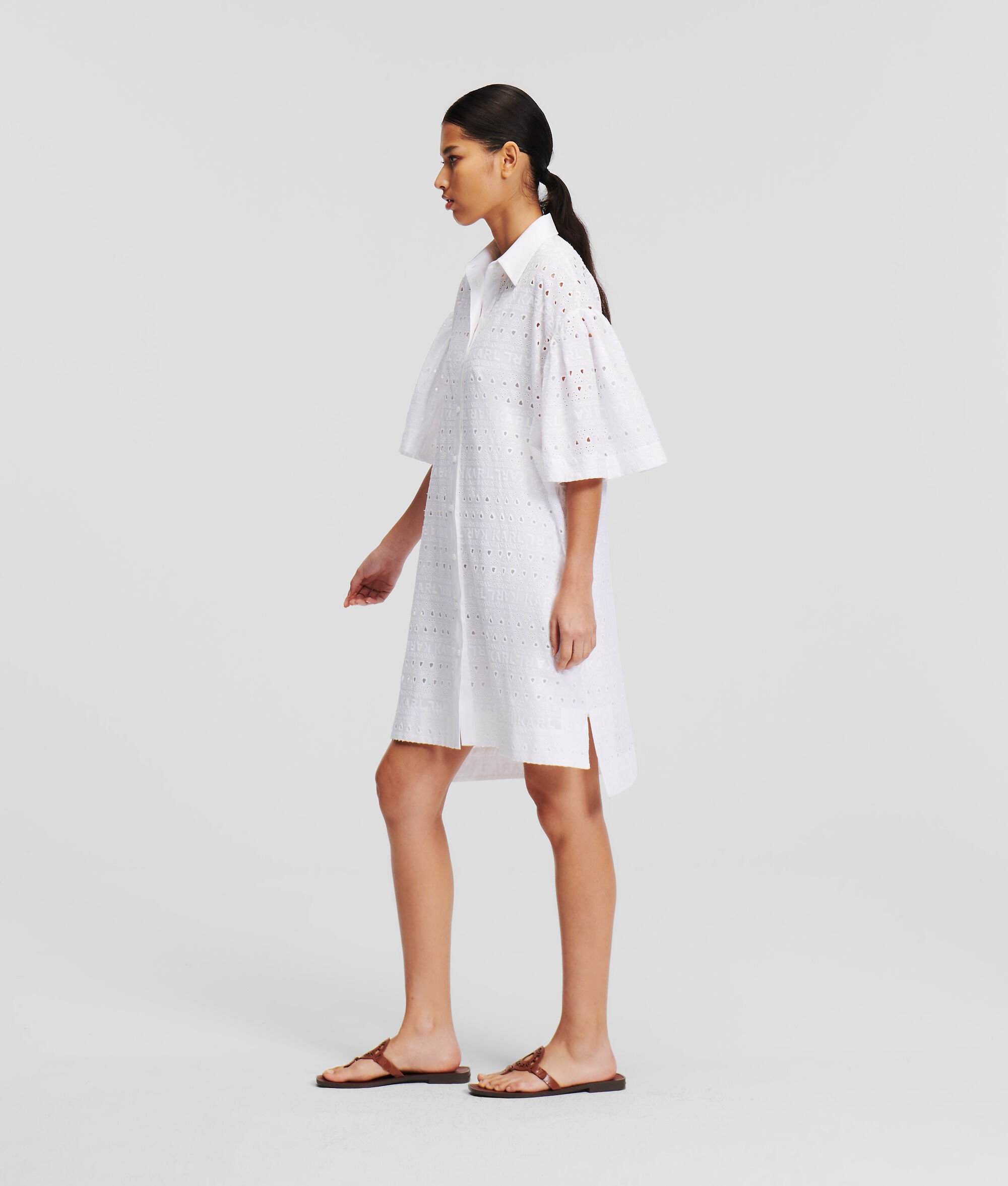 (image for) Pleasant Broderie Anglaise Shirt Dress